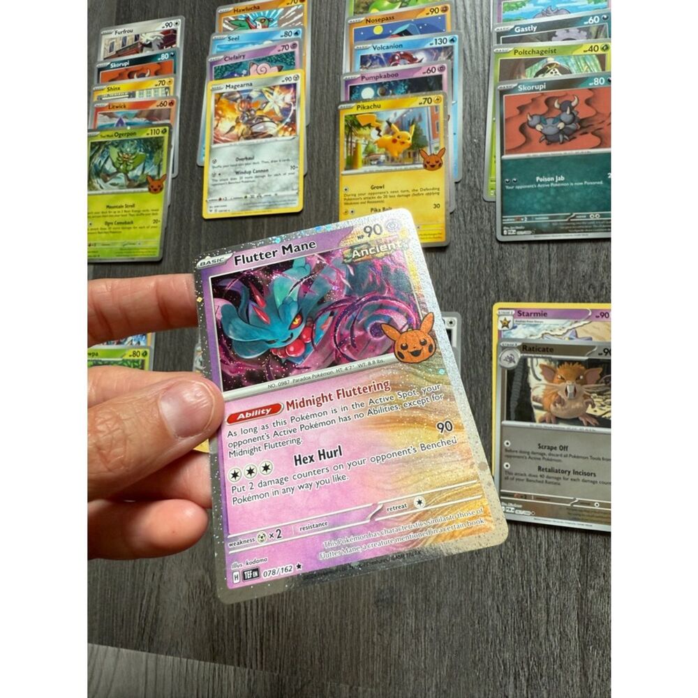 55 Pokémon Lot Assorted Stage 1 Basic Items Trainers Energy Cards - Picture 4 of 6